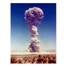 Nuclear Weapons Test Operation Buster-Jangle 1951 Postcard