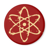 Nucular Atomics! Fridge Magnet