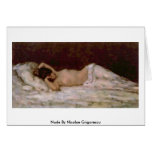Nude By Nicolae Grigorescu Card