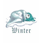NUDE WINTER NYMPH t-shirts