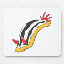 Nudibranch coloré tapis de souris