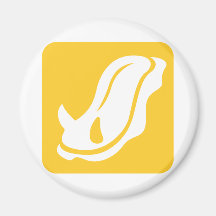 Nudibranch Icon Magnet