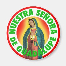Nuestra Señora de Guadalupe Fridge Magnet
