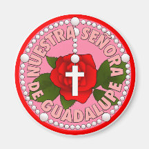 Nuestra Señora de Guadalupe Fridge Magnet