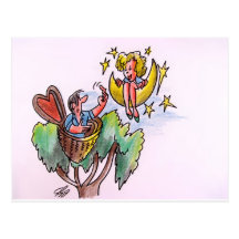 Nuit d'amour carte postale