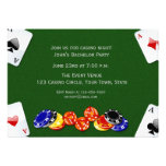Nuit de casino invitations
