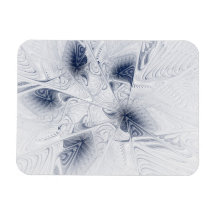 Nuit de Neige Rectangle Magnets