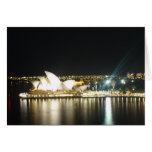 nuit de théatre de l'opéra de Sydney Cartes De Vœux