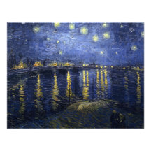 Nuit étoilée au-dessus du Rhône Faire-parts