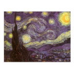 Nuit étoilée par Vincent van Gogh Cartes Postales