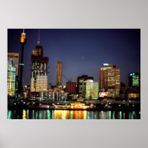 Nuit, Sydney, Australie Affiche