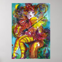 Nuit vénitienne de carnaval de PIERO Posters