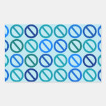 Null Sets (Blues and Greens) Sticker
