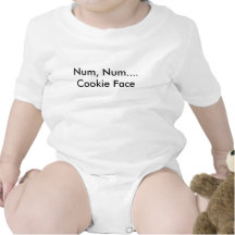 Num, Num.... Cookie Face Tee Shirt