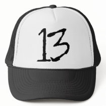 Number13 Mesh Hat