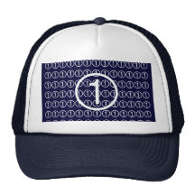 Number1 Black Jack Trucker Hat