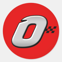 Number 0 - Sticker