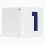 Number 1 3 ring binder