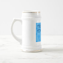 Number 1 Boss in Blue Coffee Mug