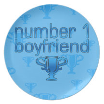 Number 1 Boyfriend Plate