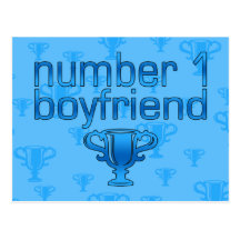 Number 1 Boyfriend Postcards