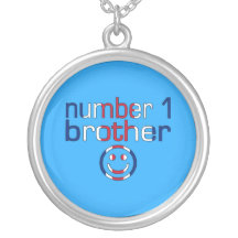Number 1 Brother ( Brother's Birthday ) Pendant
