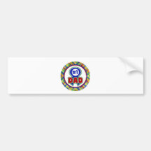 number 1 dad bumper stickers