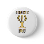 Number 1 Dad buttons