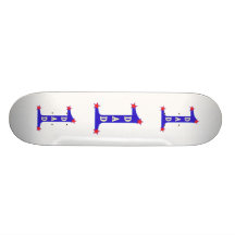 Number #1 Dad Skate Board