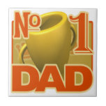 Number 1 Dad Tiles