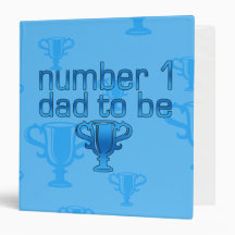 Number 1 Dad to Be Binders