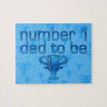 Number 1 Dad to Be Jigsaw Puzzles