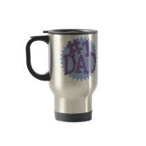 Number 1 Dad Travel / Commuter Mug