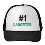 Number 1 Daughter Trucker Hats