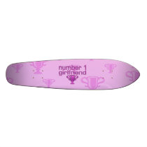 Number 1 Girlfriend Custom Skateboard