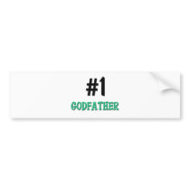 Number 1 Godfather Bumper Sticker
