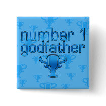 Number 1 Godfather Button