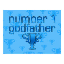 Number 1 Godfather Post Card