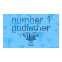 Number 1 Godfather Rectangle Stickers