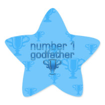 Number 1 Godfather Star Stickers