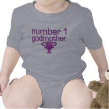 Number 1 Godmother Tshirts