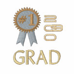Number 1 Grad Graduation  Embroidered Embroidered Hoody