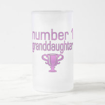Number 1 Granddaughter Coffee Mugs