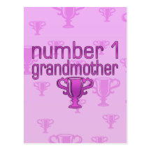 Number 1 Grandmother Postcards