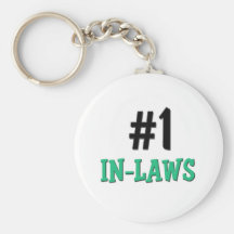 Number 1 In-Laws Keychains