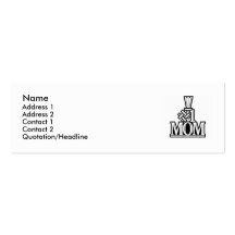 Number 1 Mom Business Card template