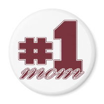 Number 1 Mom Magnets