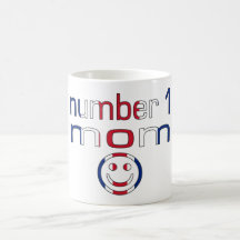 Number 1 Mom ( Mom's Birthday & Mother's Day ) Mugs