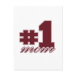 Number 1 Mom Post Card