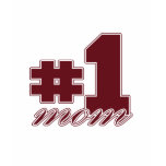 Number 1 Mom t-shirts